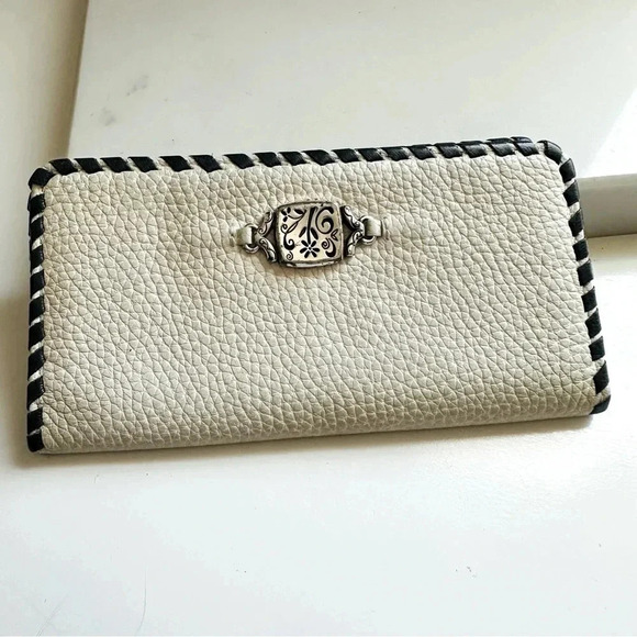 Brighton Sunkissed Whipstitch Checkbook/Wallet - Picture 1 of 4